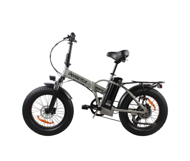 Univercycle b3 bicicletas eléctricas - batería 48v13ah 20 pulgada neumáticos freno de disco hidráulico - gris
