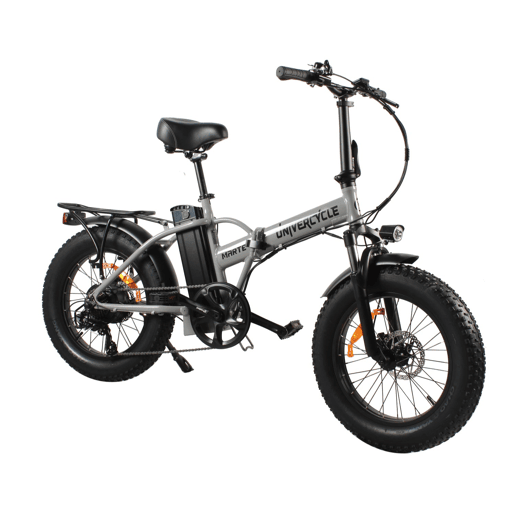 UNIVERCYCLE B3 Bicicletas eléctricas Bateria 48V13Ah 20 Polegadas Pneus Travão a disco hidráulico - Cinza UNIVERCYCLE B3 Bicicletas eléctricas Bateria 48V13Ah 20 Polegadas Pneus Travão a disco hidráulico - Cinza