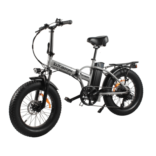 UNIVERCYCLE B3 Bicicletas eléctricas Bateria 48V13Ah 20 Polegadas Pneus Travão a disco hidráulico - Cinza UNIVERCYCLE B3 Bicicletas eléctricas Bateria 48V13Ah 20 Polegadas Pneus Travão a disco hidráulico - Cinza