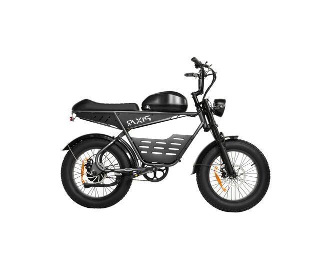 Pixar super v 48v 15.6ah 20x4 bicicleta eléctrica gris freno de disco