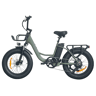 UNIVERCYCLE B5 Bicicletas eléctricas - Motor 250W Bateria 48V13Ah 20 Polegadas Pneus Travão a disco hidráulico - Verde