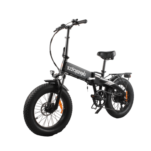 UNIVERCYCLE B1 Bicicletas eléctricas Bateria 48V13Ah 20 Polegadas Pneus Travão a disco hidráulico - Preto