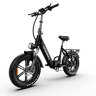 MAXTURN Literider 2.0 Bicicletas eléctricas Bateria 48V13.5AH 20 Polegadas Pneus Travão a disco hidráulico - Preto