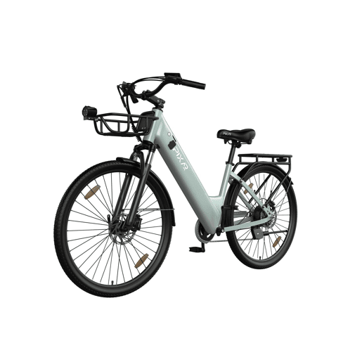 Pixar C1 PRO E-bike - Motor 250W Bateria 36V18AH 28x1.95 Travões Hidráulicos - Verde