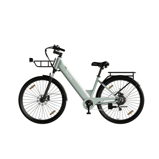 Pixar C1 PRO E-bike - Motor 250W Bateria 36V18AH 28x1.95 Travões Hidráulicos - Verde