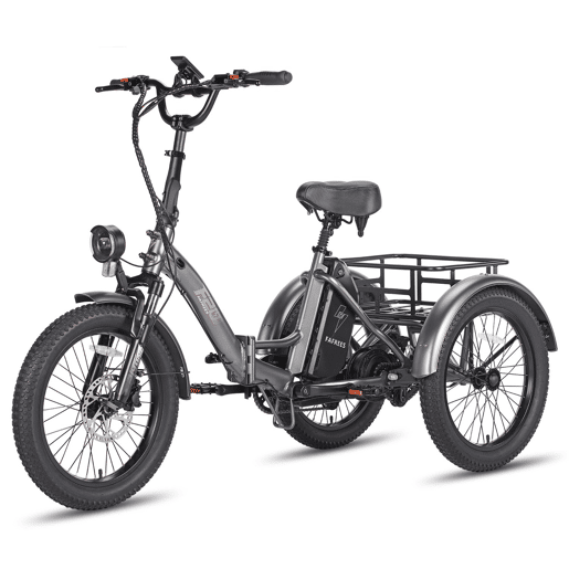 FAFREES F20 Mate Bicicletas eléctricas - Motor 250W Bateria 48V20Ah 20 Pneus Travão de disco hidráulico - Cinza chumbo FAFREES F20 Mate Bicicletas eléctricas - Motor 250W Bateria 48V20Ah 20 Pneus Travão de disco hidráulico - Cinza chumbo