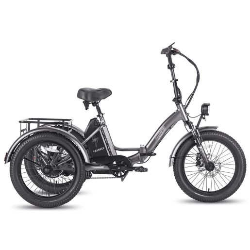 FAFREES F20 Mate Bicicletas eléctricas - Motor 250W Bateria 48V20Ah 20 Pneus Travão de disco hidráulico - Cinza chumbo FAFREES F20 Mate Bicicletas eléctricas - Motor 250W Bateria 48V20Ah 20 Pneus Travão de disco hidráulico - Cinza chumbo