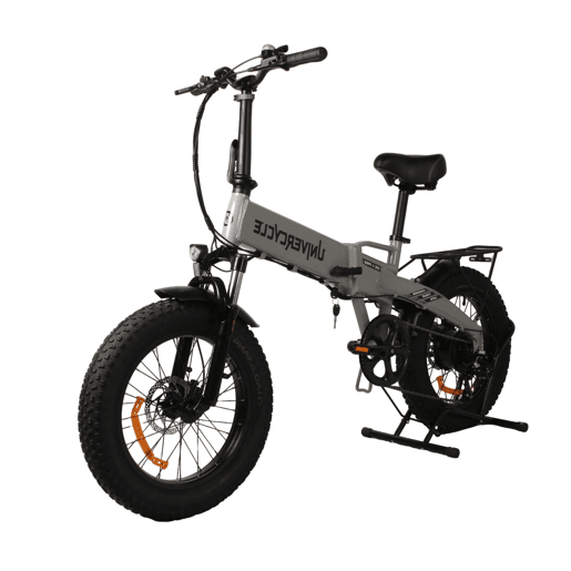 UNIVERCYCLE B1 Bicicletas eléctricas Bateria 48V13Ah 20 Polegadas Pneus Travão a disco hidráulico - Cinza UNIVERCYCLE B1 Bicicletas eléctricas Bateria 48V13Ah 20 Polegadas Pneus Travão a disco hidráulico - Cinza