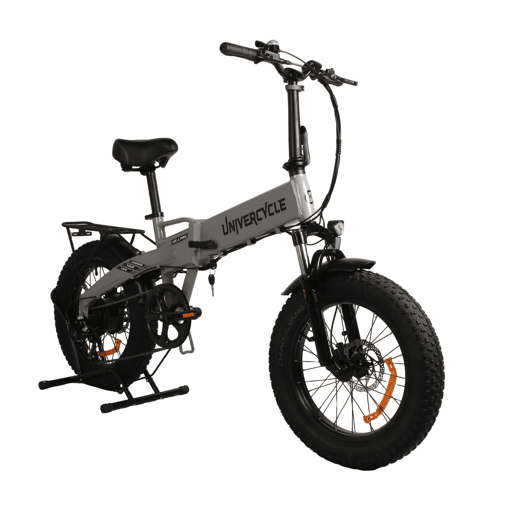 UNIVERCYCLE B1 Bicicletas eléctricas Bateria 48V13Ah 20 Polegadas Pneus Travão a disco hidráulico - Cinza UNIVERCYCLE B1 Bicicletas eléctricas Bateria 48V13Ah 20 Polegadas Pneus Travão a disco hidráulico - Cinza