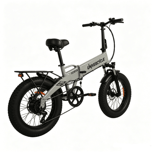 UNIVERCYCLE B1 Bicicletas eléctricas Bateria 48V13Ah 20 Polegadas Pneus Travão a disco hidráulico - Cinza UNIVERCYCLE B1 Bicicletas eléctricas Bateria 48V13Ah 20 Polegadas Pneus Travão a disco hidráulico - Cinza