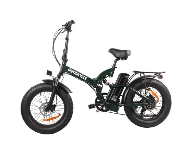 Univercycle b4 bicicletas eléctricas - batería 48v13ah 20 pulgada neumáticos freno de disco hidráulico - verde