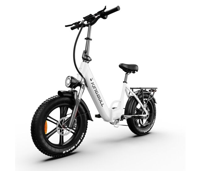 Maxturn literider 2.0 bicicletas eléctricas - batería 48v13.5ah 20 pulgada neumáticos freno de disco hidráulico - blanco