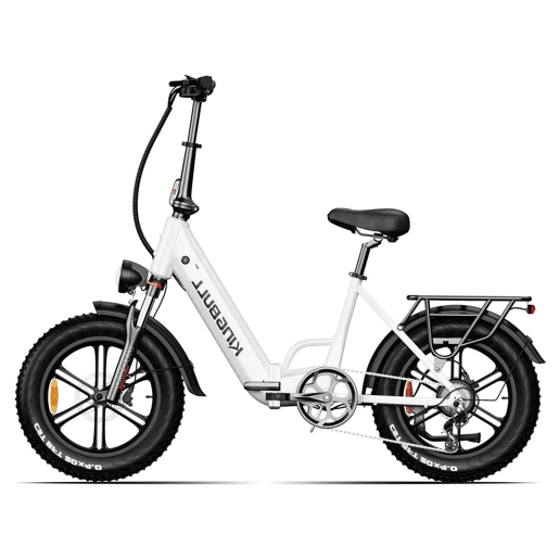 MAXTURN Literider 2.0 Bicicletas eléctricas Bateria 48V13.5AH 20 Polegadas Pneus Travão a disco hidráulico - Branco