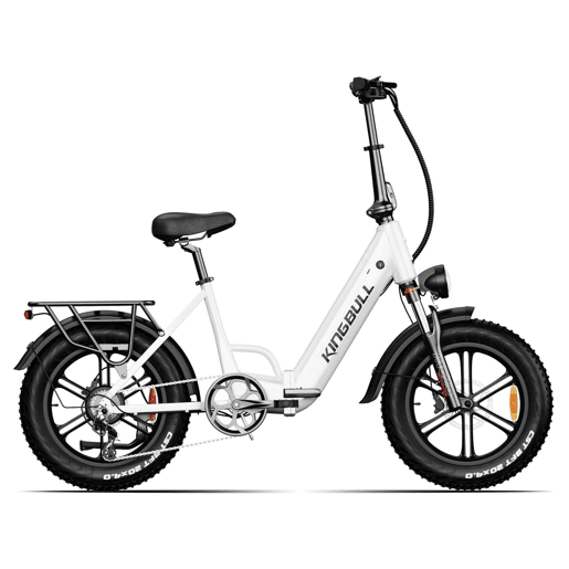 MAXTURN Literider 2.0 Bicicletas eléctricas Bateria 48V13.5AH 20 Polegadas Pneus Travão a disco hidráulico - Branco