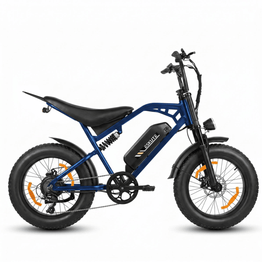 Moto Elétrica | ESKUTE V202 | 250W 48V20.8Ah 20x4 Travões de Disco Mecânicos Acessórios - Azul Moto Elétrica | ESKUTE V202 | 250W 48V20.8Ah 20x4 Travões de Disco Mecânicos Acessórios - Azul
