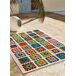 Alfombra exterior geométrica con relieve MILA - ATTICGO 120x170 Alfombra exterior geométrica con relieve MILA - ATTICGO 120x170 Multicolor