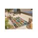 Alfombra exterior geométrica con relieve MILA - ATTICGO 120x170 Alfombra exterior geométrica con relieve MILA - ATTICGO 120x170 Multicolor