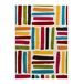 Alfombra geométrica BOUNTY - ATTICGO 80x150 Alfombra geométrica BOUNTY - ATTICGO 80x150 Multicolor