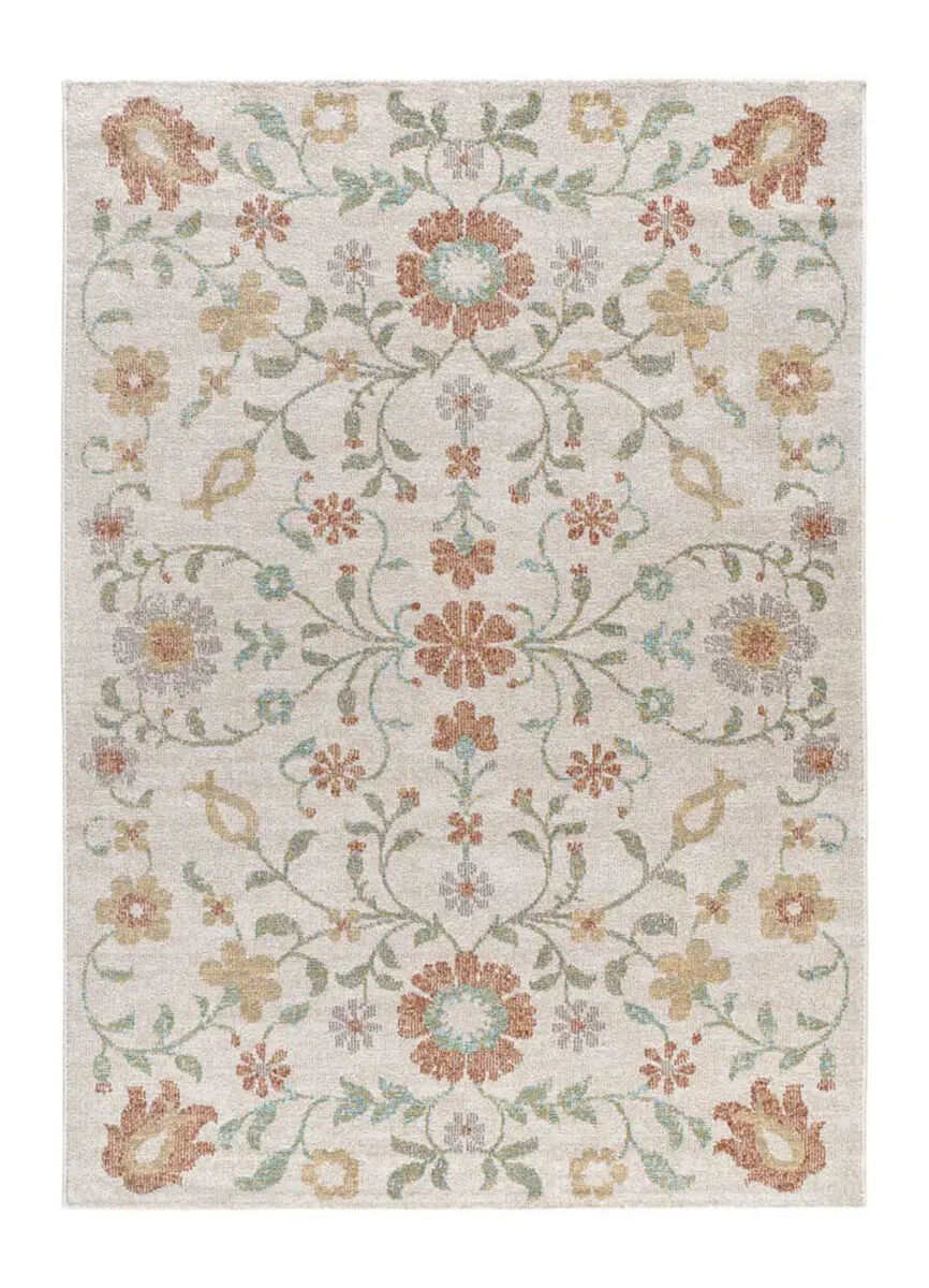 Alfombra exterior motivos florales SAMARA - ATTICGO 160x230