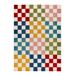 Alfombra exterior geométrica con relieve MILA - ATTICGO 80x150 Alfombra exterior geométrica con relieve MILA - ATTICGO 80x150 Multicolor