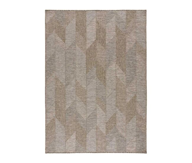 Alfombra exterior étnica natural oria, 190x290 cm - atticgo