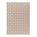 Alfombra geométrica con flecos ONA - ATTICGO 120x160 Alfombra geométrica con flecos ONA - ATTICGO 120x160 Beige