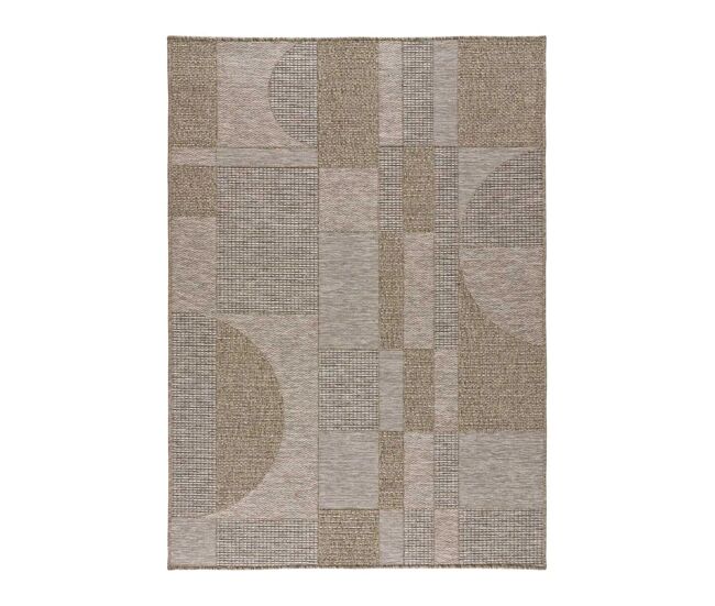 Alfombra exterior étnica natural oria, 152x230 cm - atticgo