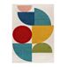 Alfombra exterior geométrica con relieve MILA - ATTICGO 80x150 Alfombra exterior geométrica con relieve MILA - ATTICGO 80x150 Multicolor