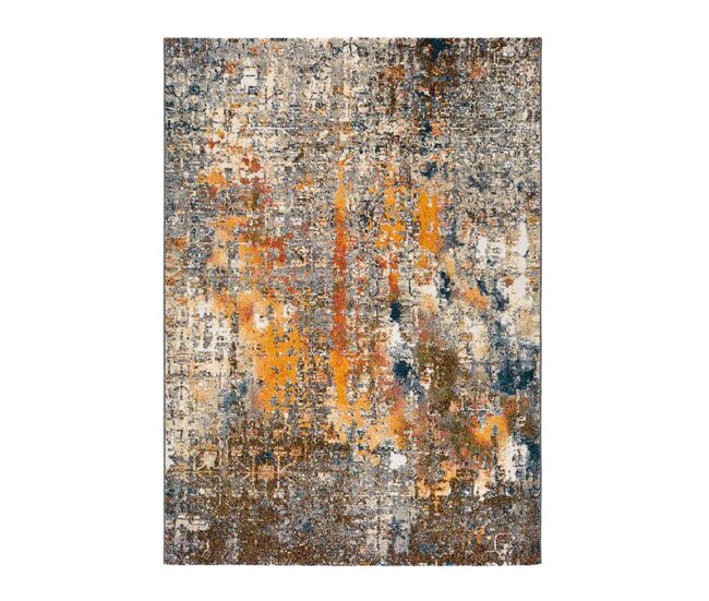 Alfombra abstracta multicolor SHIRAZ, 60x120 cm - ATTICGO