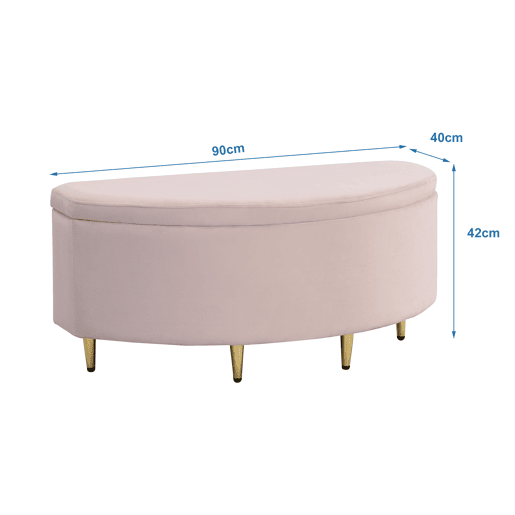 Cama de solteiro de veludo 90x200 cm,rosa Cama de solteiro de veludo 90x200 cm,rosa