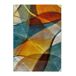 Alfombra geométrica LEIRE - ATTICGO 80x150 Alfombra geométrica LEIRE - ATTICGO 80x150 Multicolor