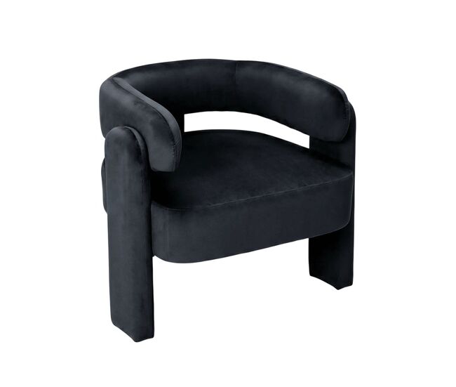 Sillón de terciopelo, sillón lounge moderno con reposabrazos | sillón cóctel moderno de terciopelo suave con acolchado cómodo, perfecto para salón,