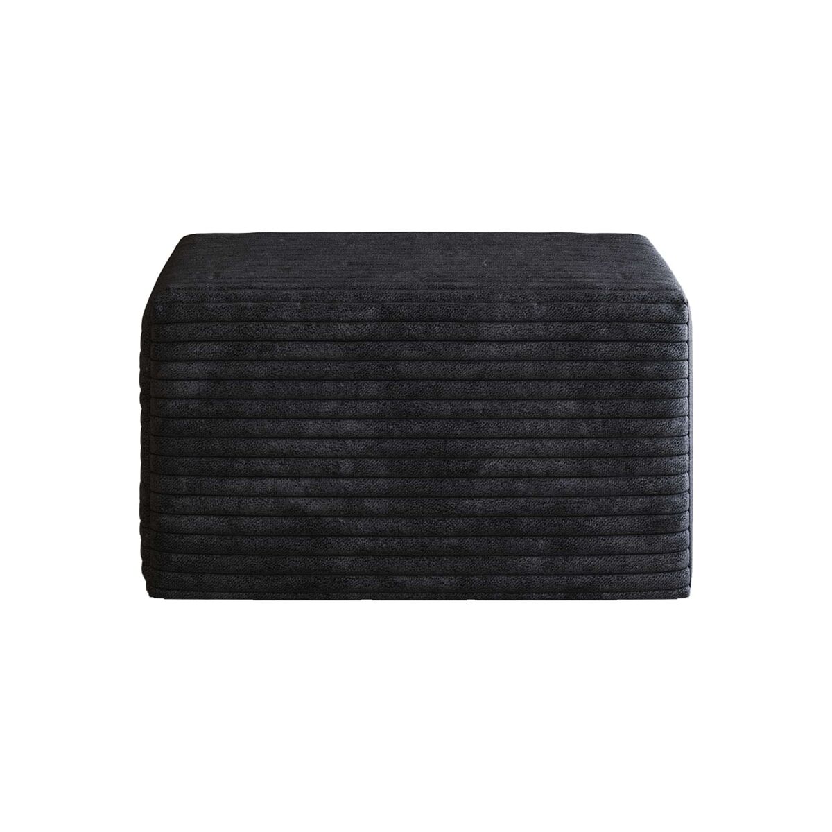 Puffs decorativos Negro