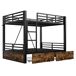 Cama litera 148x204 Cama litera 148x204 Negro