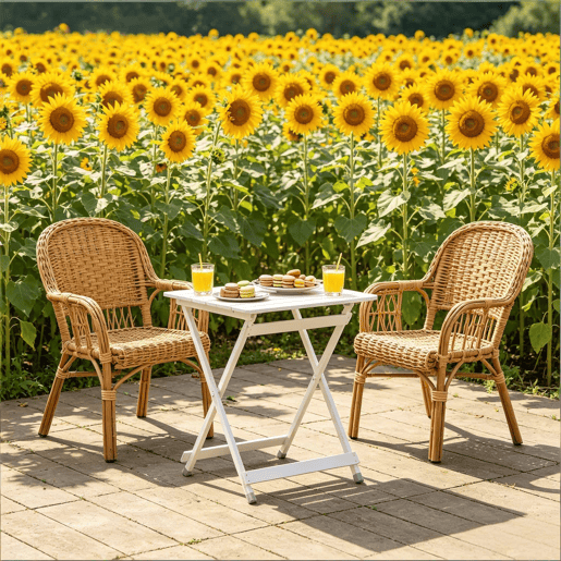 Mesa de campismo dobrável 50,5 x 46,5 x 60 cm - portátil com pés antiderrapantes - prateada