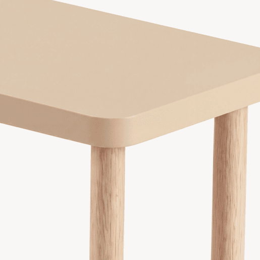 Estante de chão Nampernu de 3 níveis 62x40x18 cm Creme en.casa Estante de chão Nampernu de 3 níveis 62x40x18 cm Creme en.casa