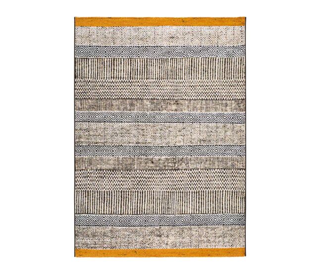 Alfombra étnica gris SHIRAZ, 80x150 cm - ATTICGO