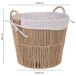 Cesta de almacenamiento Cesta de almacenamiento Marrón