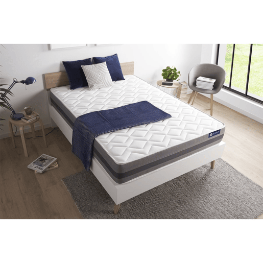 Colchão ACTISOM Actilatex Relax (105x190 cm - Espuma Viscoelástica- Altura: 24 cm)