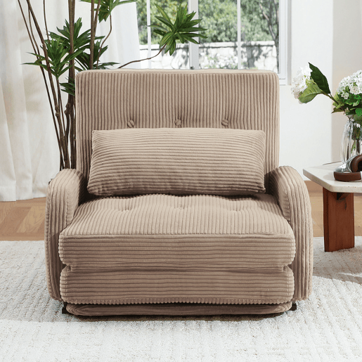 Sofá Multifuncional Homemiyn com Área de Leitura, Descanso e Música Sofá Multifuncional Homemiyn com Área de Leitura, Descanso e Música