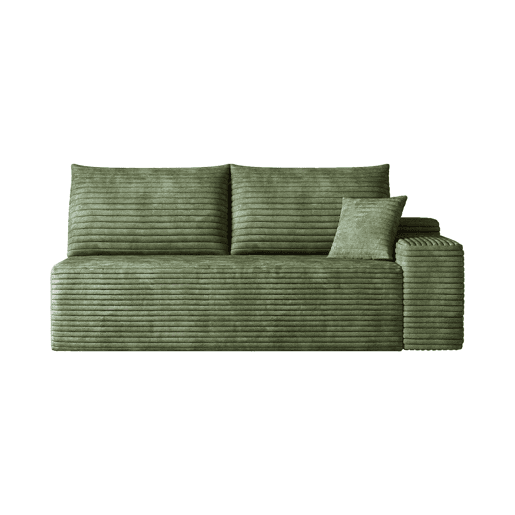 Sofá modular de 2 lugares - Design moderno e confortável - Verde Sofá modular de 2 lugares - Design moderno e confortável - Verde