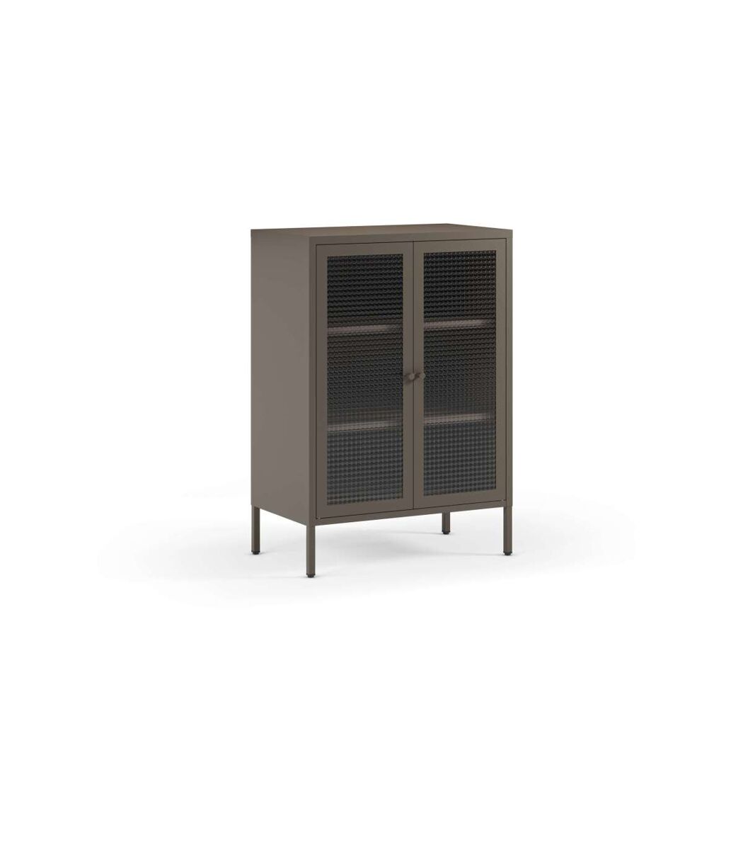 Mueble auxiliar 2 puertas abatibles diseño moderno y funcional