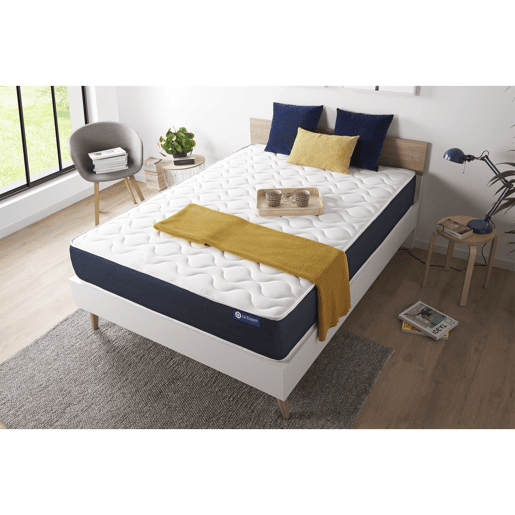 Colchão ACTISOM Actilatex Life (105x190 cm - Espuma Viscoelástica- Altura: 22 cm) Colchão ACTISOM Actilatex Life (105x190 cm - Espuma Viscoelástica- Altura: 22 cm)