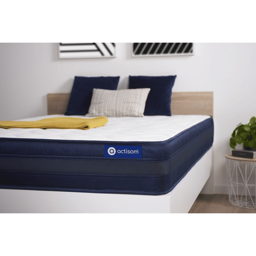 Colchão ACTISOM Actilatex Tech (105x190 cm - Espuma Viscoelástica- Altura: 24 cm)