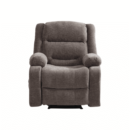 Poltrona relax elétrica multifunções - função de massagem elétrica e aquecimento, encosto e apoio para os pés ajustáveis manualmente, bolsos laterais de arrumação - Cinza Poltrona relax elétrica multifunções - função de massagem elétrica e aquecimento, encosto e apoio para os pés ajustáveis manualmente, bolsos laterais de arrumação - Cinza