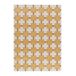 Alfombra geométrica FLASHY - ATTICGO 160x230 Alfombra geométrica FLASHY - ATTICGO 160x230 Mostaza