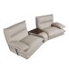 Sofá 2 plazas piel gris taupe Sofá 2 plazas piel gris taupe Gris