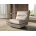 Sillón giratorio piel gris taupe Sillón giratorio piel gris taupe Gris