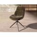 Silla giratoria terciopelo verde oliva Silla giratoria terciopelo verde oliva Negro/ Verde