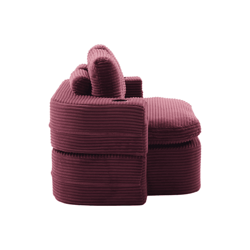 Poltrona-cama 2 em 1 em veludo - função reclinável, sofá com enchimento de espuma comprimida, braços ajustáveis, 2 porta-copos, encosto alto e assento extra profundo - vermelho vinho Poltrona-cama 2 em 1 em veludo - função reclinável, sofá com enchimento de espuma comprimida, braços ajustáveis, 2 porta-copos, encosto alto e assento extra profundo - vermelho vinho